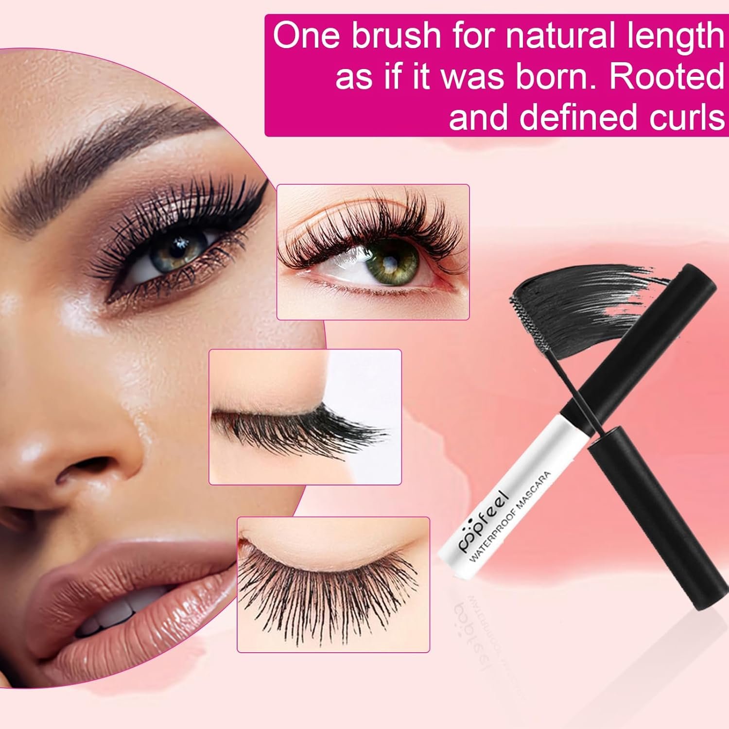 Kit de Maquillage Tout-en-un, Makeup Set avec Palette de Fards à Paupières Pinceau Mascara Eyeliner Crayon à Sourcils, Coffret Cadeau de Maquillage Complet pour Filles Femmes Yeux Cosmétique – Image 6