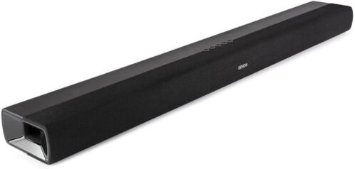 Denon DHT-S216 Barre de Son TV, Barre de Son Bluetooth avec subwoofers intégrés, décodage Dolby Digital, DTS, Dialogue Enhancer, HDMI Arc, Montage Mural, Streaming Musical