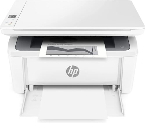 HP LaserJet M140w – Imprimante Laser tout en un – Monochrome – 2 mois d’Instant Ink inclus (Photocopie, Scan, Impression, A4, HP Smart, Wifi)