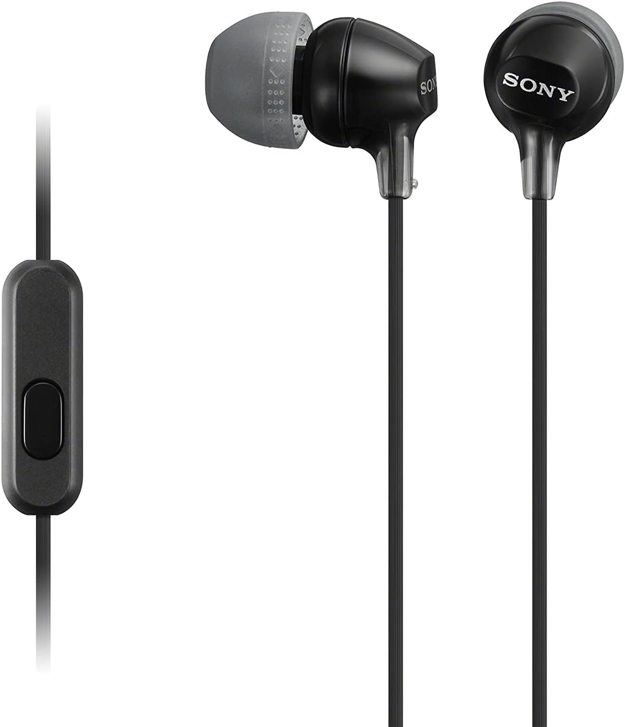 Sony MDR-EX15APB Ecouteurs Intra-auriculaires avec Microphone - Noir