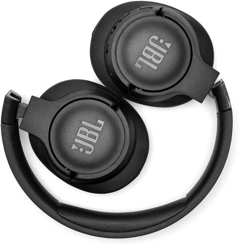 JBL Tune710BT – Casque audio circum-auriculaire sans fil – Son JBL Pure Bass – Autonomie de batterie de 50h – Appels mains-libres et commande vocale – Noir – Image 2