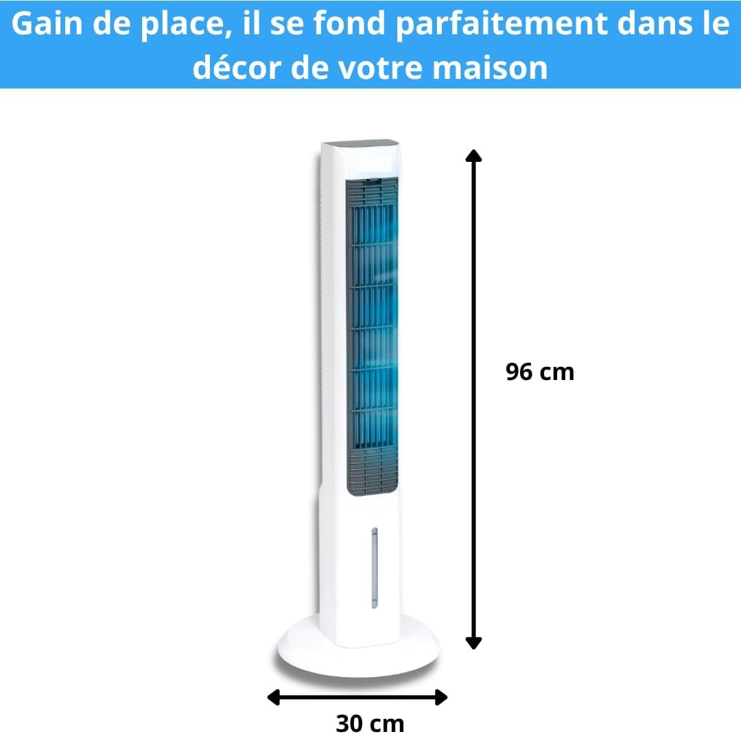 ARTIC AIR POWER TOWER climatiseur mobile 3 niveaux – Image 6