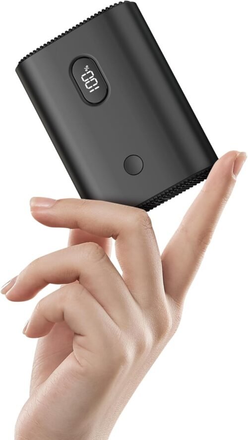 Batterie Externe Power Bank Portable – 22.5W 10000mAh Rapide Charge 3A Double Ports avec écran LCD Chargeur Compatible for iPhone 16 15 14 13 12 Pro Max Plus Tablettes Muctsda