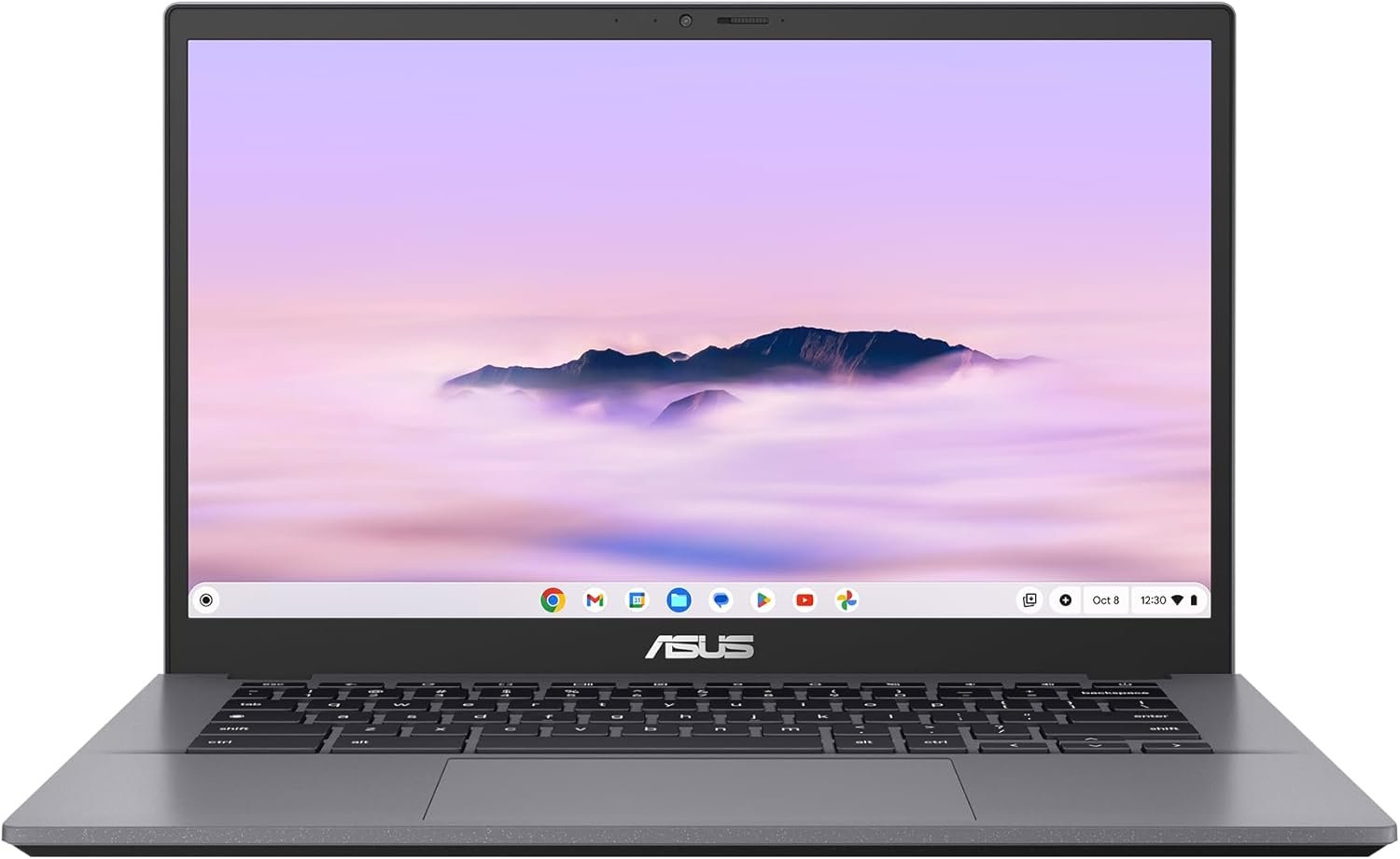 ASUS Chromebook Plus avec Google AI CX3402CBA-PQ0104 - 14" Full HD Laptop (Intel Core i3, 8GB RAM, 128GB UFS, ChromeOS) - AZERTY FR Keyboard