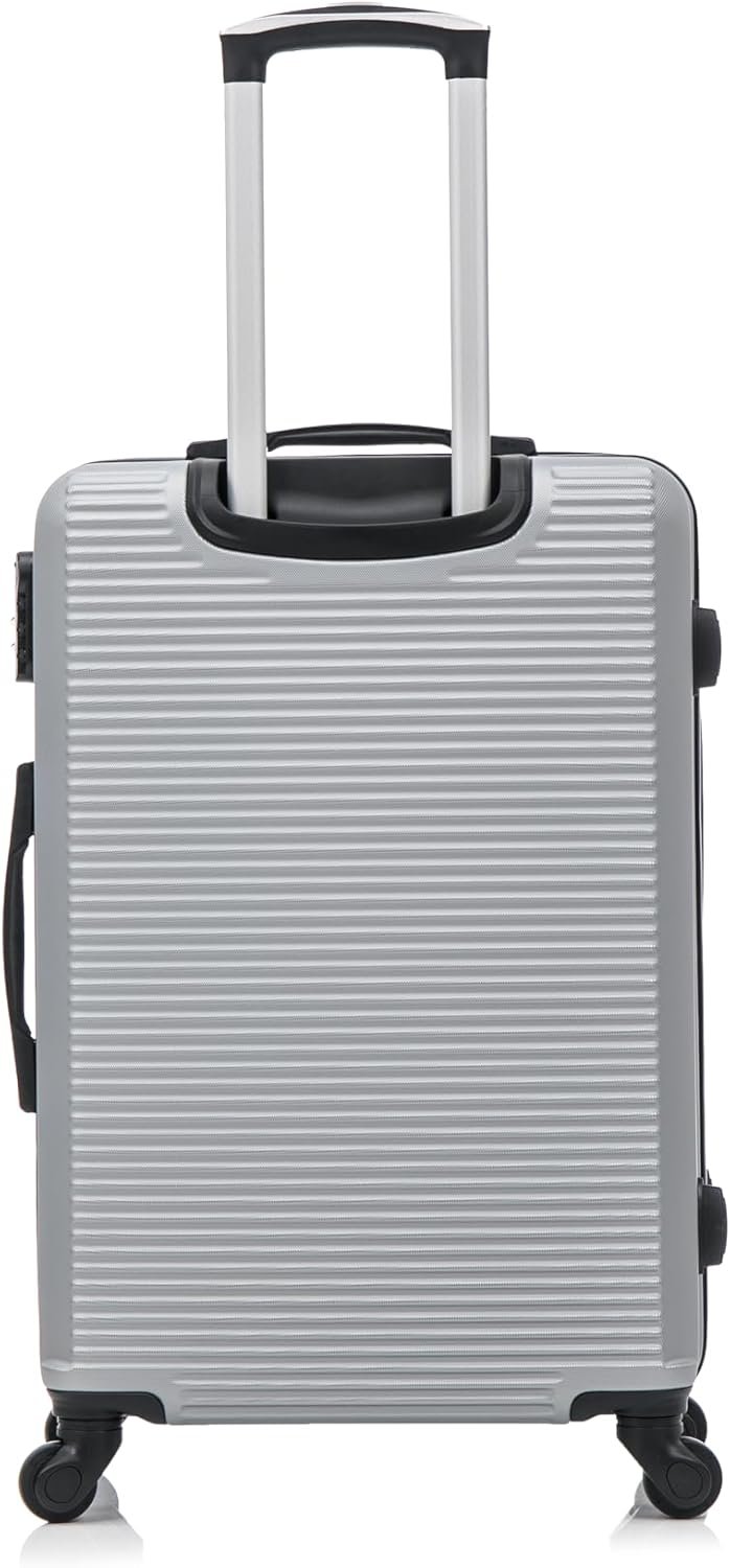 Set Valise Rigide 3 Pièces | Valise Cabine + Valise Moyenne + Valise Grande Taille | 55x40x20 + 65cm + 75cm | Valise Lot de 3 | Gris. – Image 6