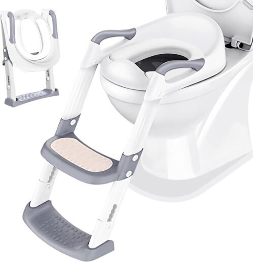 Boby’s Reducteur Toilette Enfant Réducteurs: Rehausseur Toilette Enfant Toilette Abattant WC avec Reducteur Enfant – Propreté Apprentissage Adaptateur | Blanche
