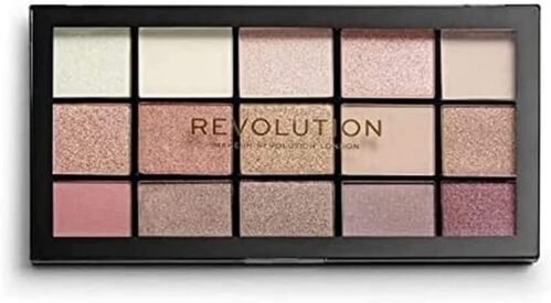 Makeup Revolution, Palette d’ombres à paupières Reloaded, Iconic 3.0, 15 nuances, 16,5 g