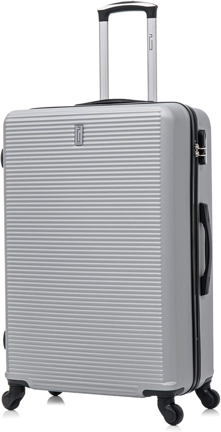 Set Valise Rigide 3 Pièces | Valise Cabine + Valise Moyenne + Valise Grande Taille | 55x40x20 + 65cm + 75cm | Valise Lot de 3 | Gris. – Image 5