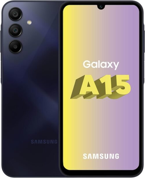 SAMSUNG Galaxy A15 4GB+128GB (Bleu Nuit)