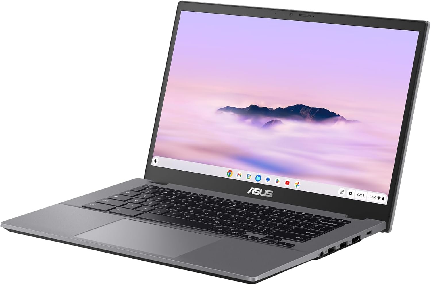 ASUS Chromebook Plus avec Google AI CX3402CBA-PQ0104 - 14" Full HD Laptop (Intel Core i3, 8GB RAM, 128GB UFS, ChromeOS) - AZERTY FR Keyboard – Image 3