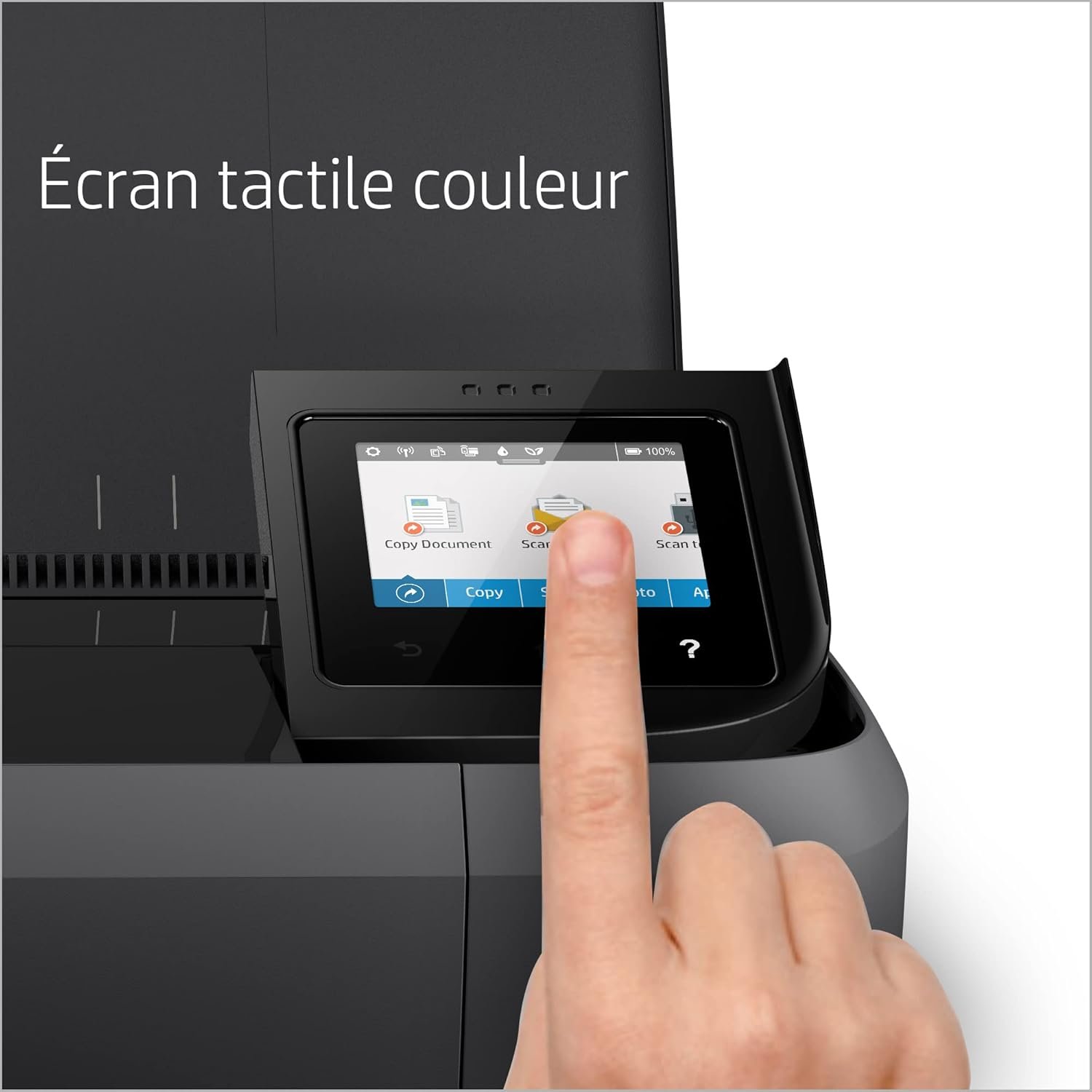 HP OfficeJet 250 Imprimante tout-en-un portable (Photocopie, Scan, Impression, Chargeur automatique de documents 10 pages, Recto/Verso manuel, Wifi) – Image 4