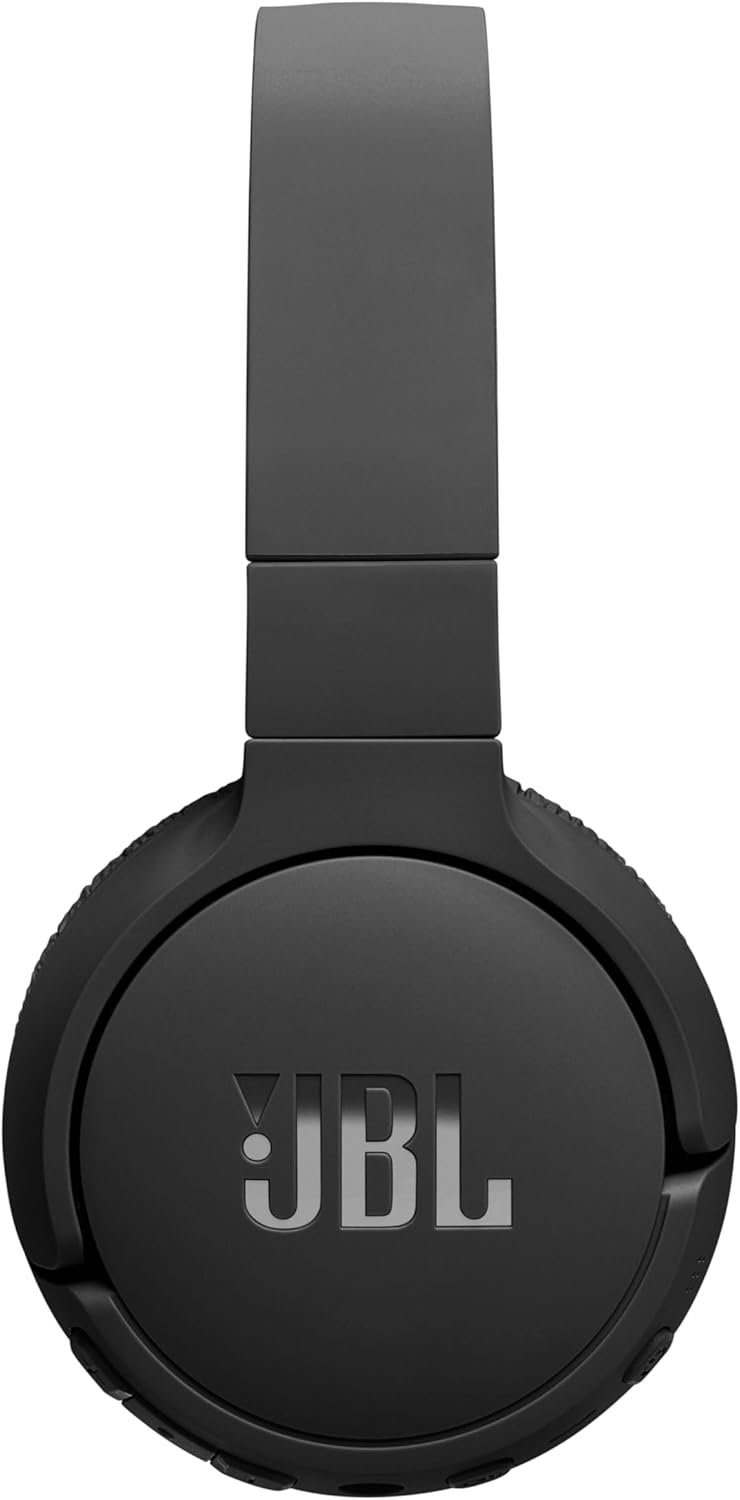 JBL Tune 670NC Casque supra-auriculaire sans fil, autonomie jusqu'à 70 h, Réduction de Bruit Adaptative, Smart Ambient, noir – Image 3