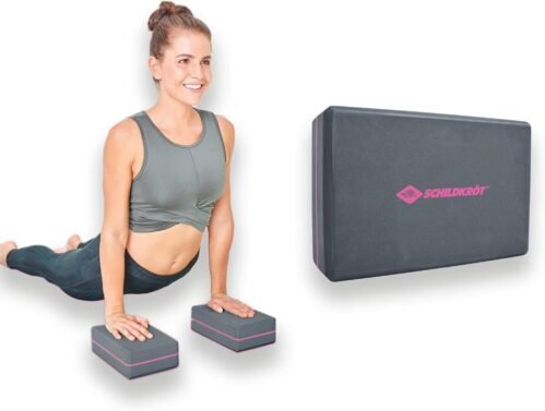 Schildkröt Bloc de Yoga, Pilates, Coussin de Yoga et Méditation, Aide à l’Étirement, en Mousse Pratique et Douce