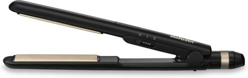 BaByliss Lisseur Ceramic Noir Straight 230 avec Plaques Céramique et Multi-Voltage ST089E