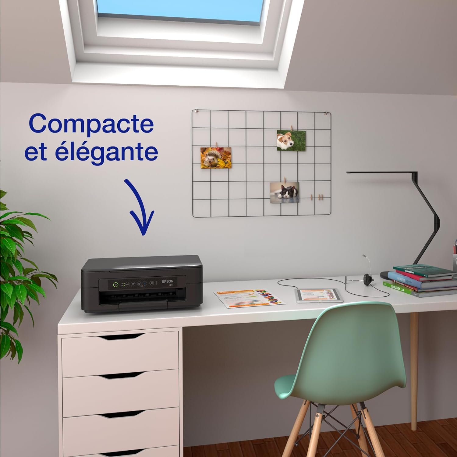 EPSON Expression Home XP-2200 | Imprimante 3-en-1 - Impression, Numérisation, Copie - WiFi Direct, Ultra-compacte, Cartouches séparées, Facile à configurer, Encres abordables – Image 8