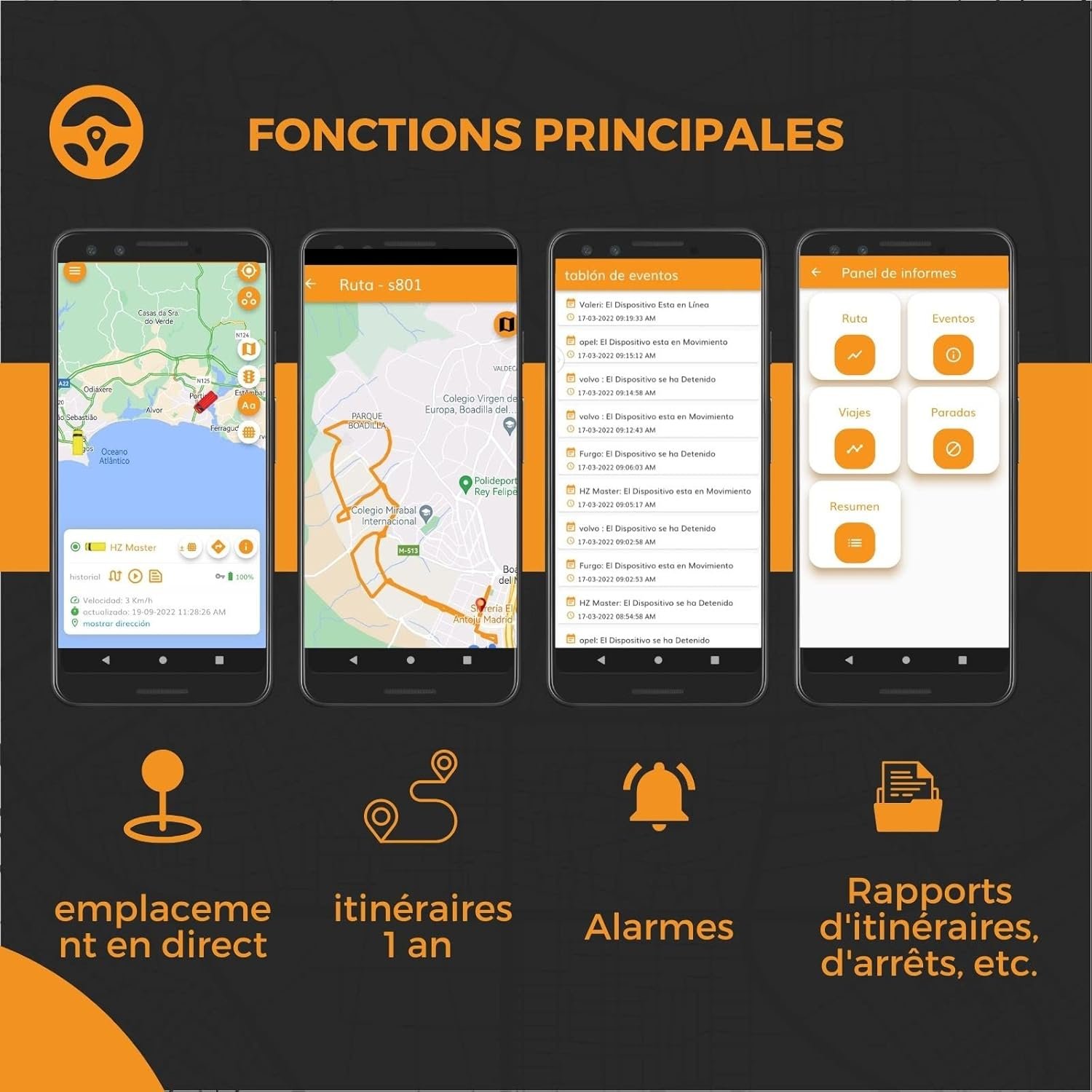 findCar OBD - Localisateur GPS de Voiture avec Application pour Motos et Autres véhicules | Installation Facile | Localisation en Temps réel | Antivol | Géoclôture | Traqueur GPS par Auto – Image 2