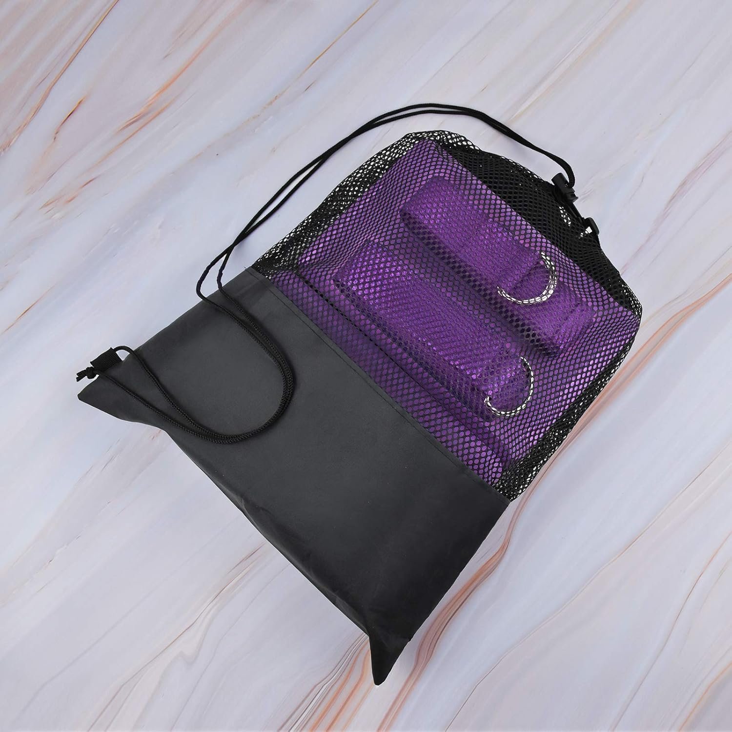 Brique Yoga Lot 2 Bloc Yoga Block Brique de Yoga Blocks Briques Kit Yoga Accessoires Avec Sangle et Sac de Yoga 【Lot de 4 Pièces】 – Image 6