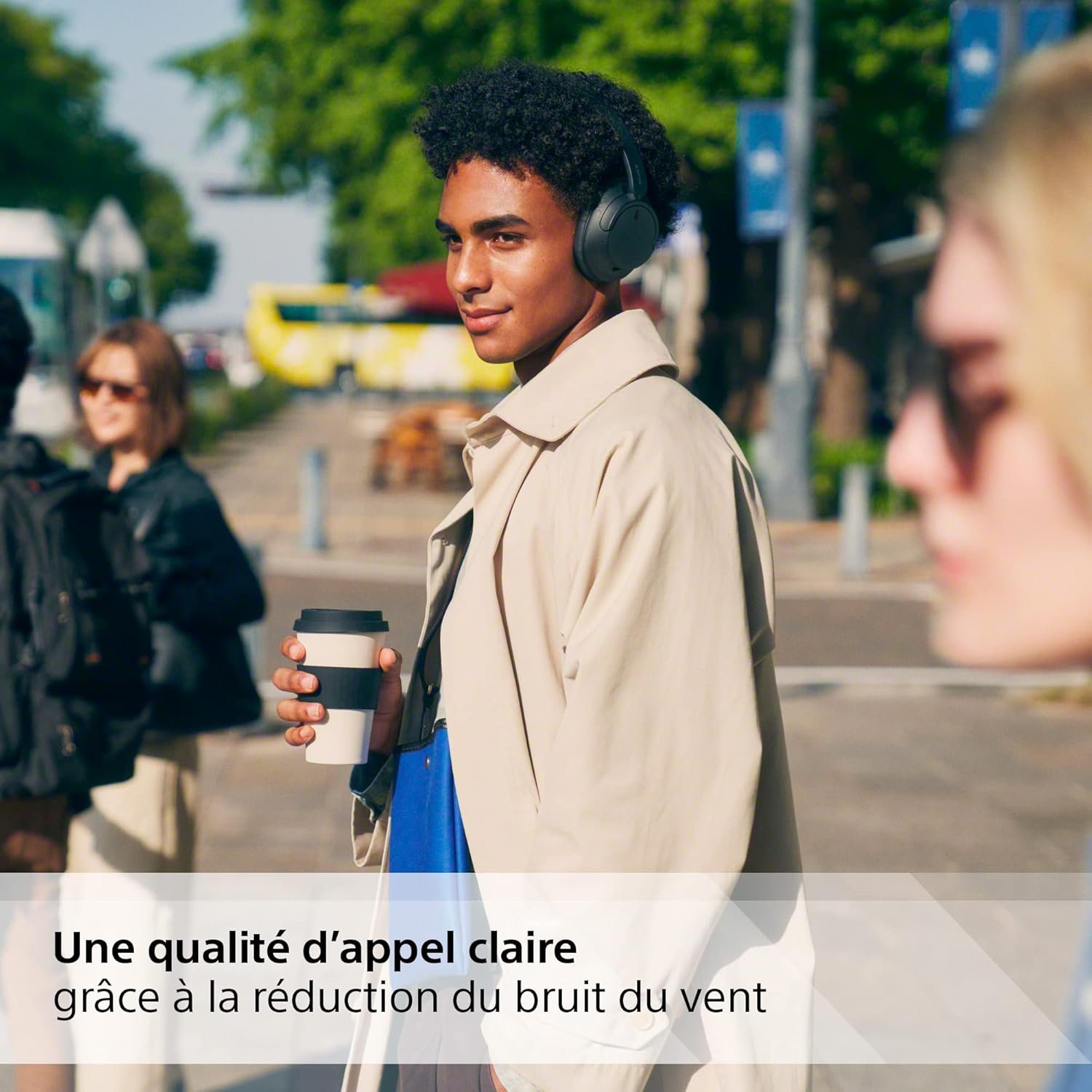 Sony WH-CH720N - Casque Bluetooth sans Fil à réduction de Bruit - Micro intégré - jusqu'à 35 Heures d'autonomie et Charge Rapide - Noir – Image 8