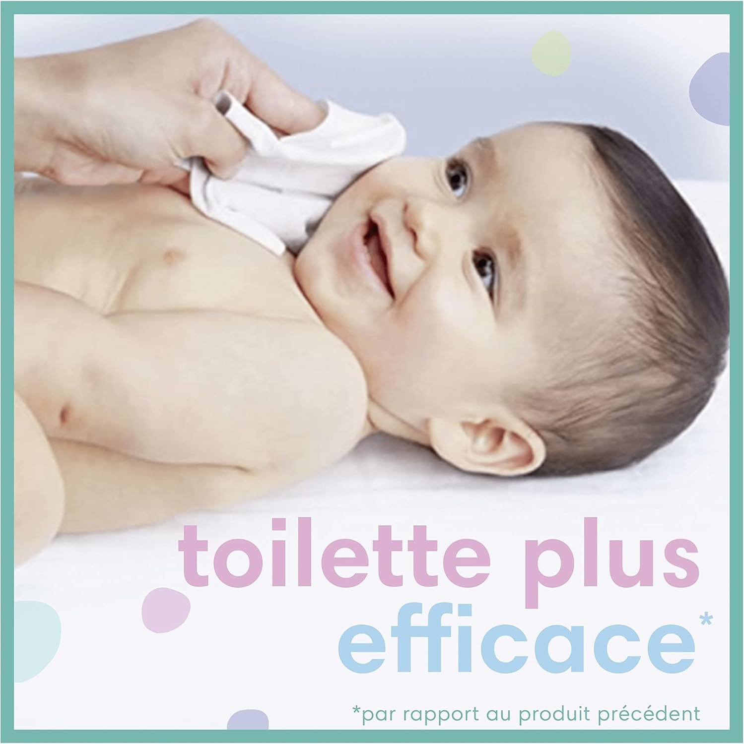 Pampers Fresh Clean, 1200 Lingettes pour Bébé (15x80), Sans Alcool, Aussi Pour Les Mains Et Le Visage – Image 5