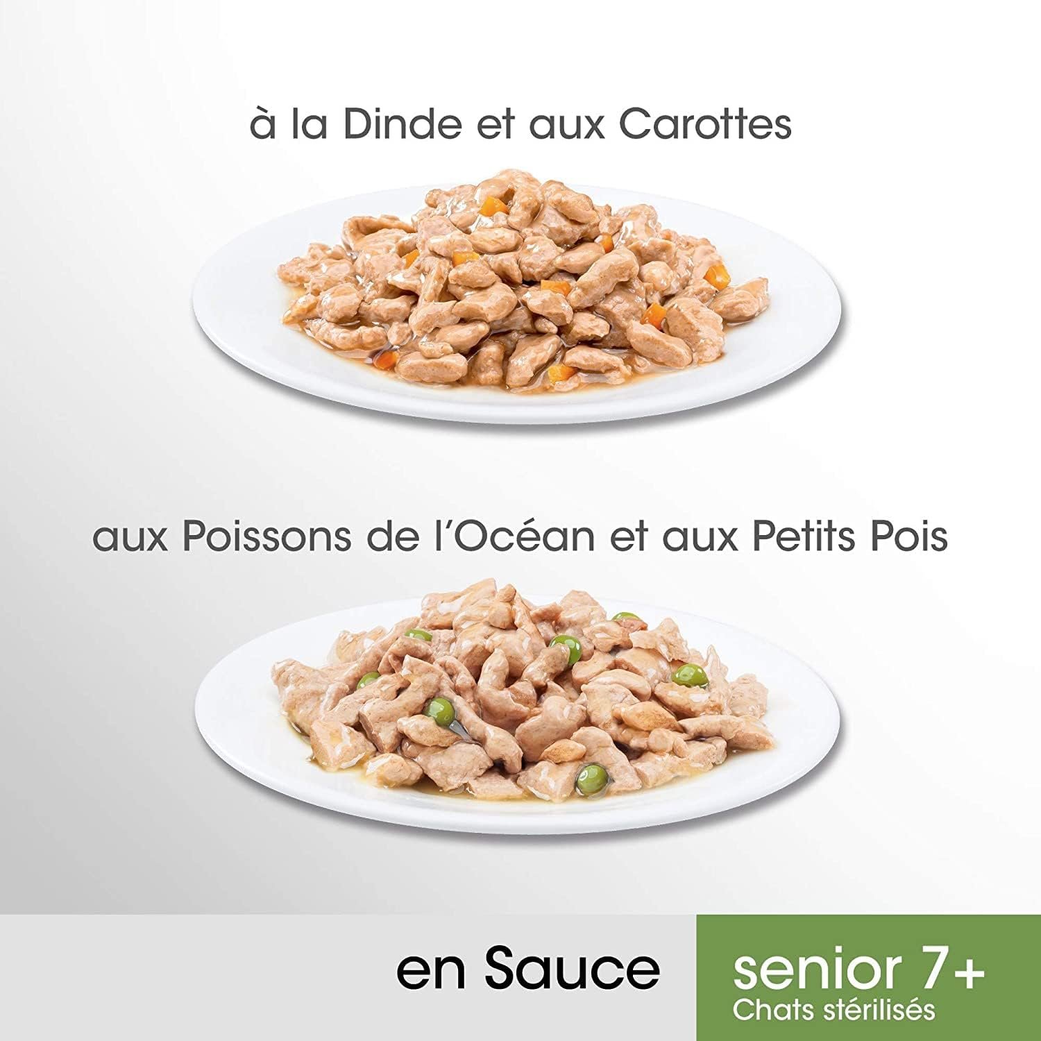 PERFECT FIT Repas pour Chat Senior 7+ Stérilisé - 52 Sachets Fraîcheur (Lot de 13 Packs de 4x85g) - Pâtée pour Chat en Sauce à la Dinde / aux Poissons blancs - Nourriture Equilibrée pour un Coeur Sain – Image 6