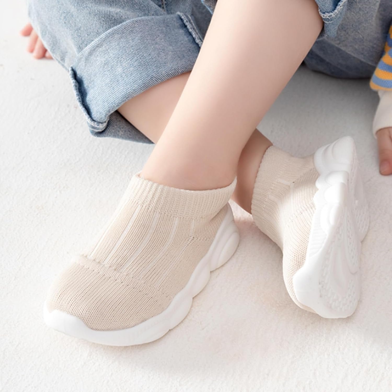 Cheerful Mario 1-4 Année Chaussures Premiers Pas Bebe Petits Enfants Garçon Fille Basket Respirant et Antidérapant – Image 6