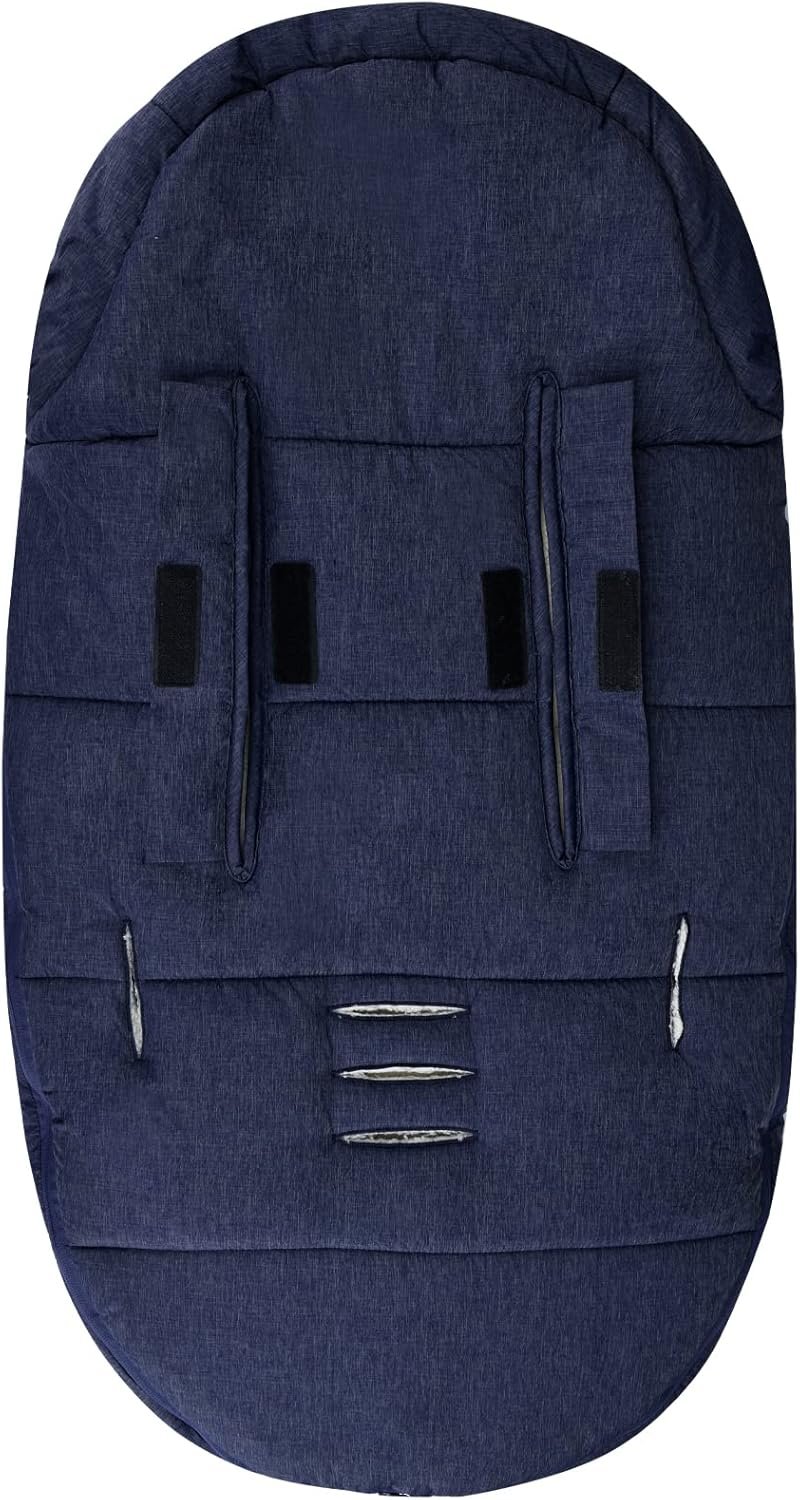 Bebamour Footmuff for Pushchair Universal Footmuff for Stroller/Buggy/Pram Liner Baby Sleeping Bag for 0-36 Months (Housse de couchage pour bébé de 0 à 36 mois – Image 5