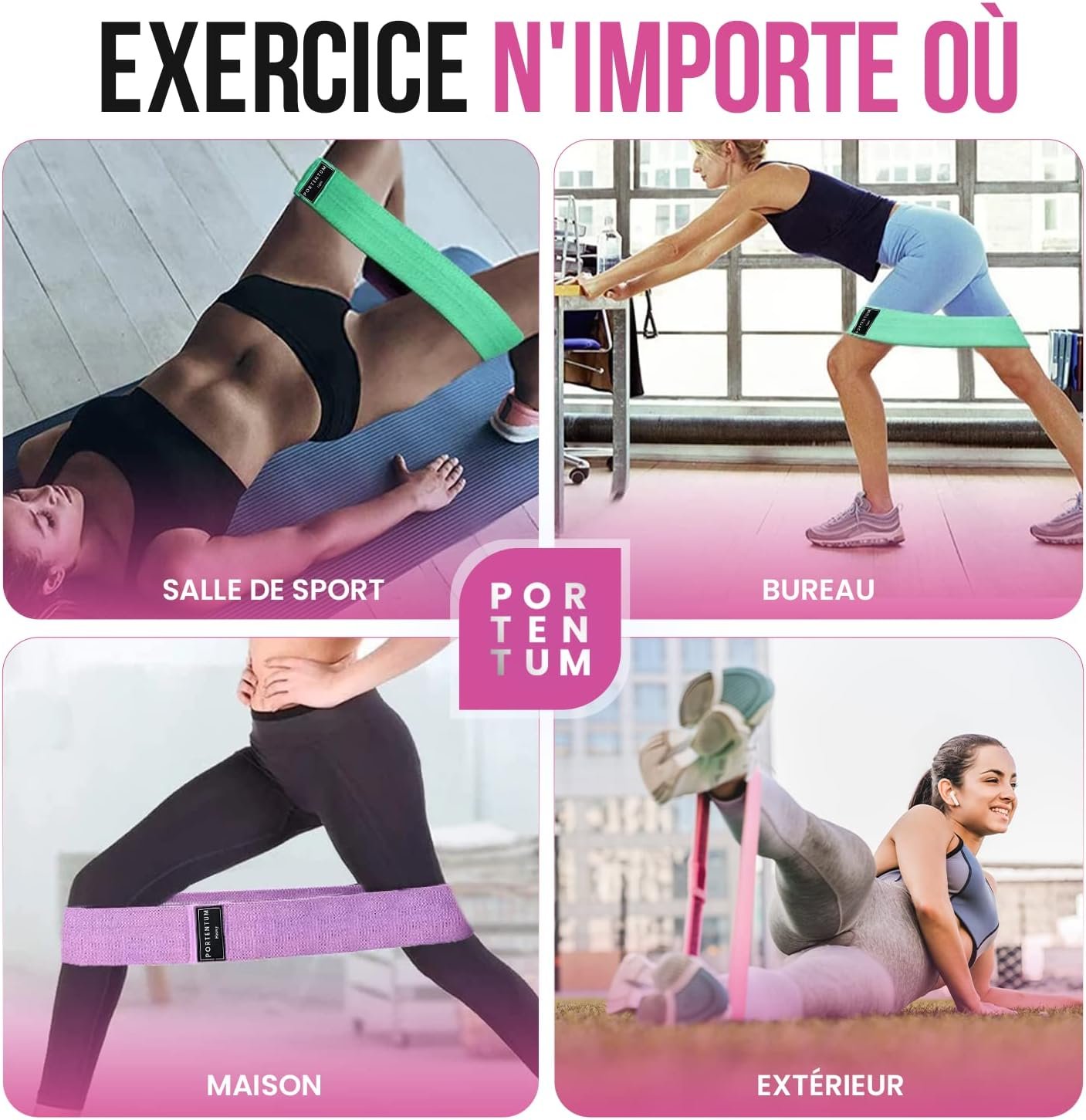 PORTENTUM Elastique Musculation – Image 6