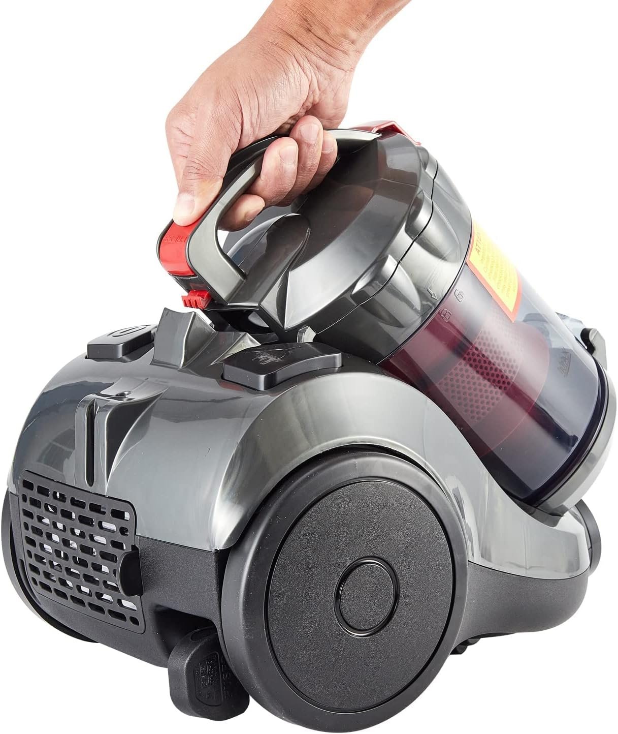 Akitas 800W Aspirateur cylindrique Puissant sans Sac avec tête de buse Allemande Wessel Werk pour sols durs et Tapis – Image 2