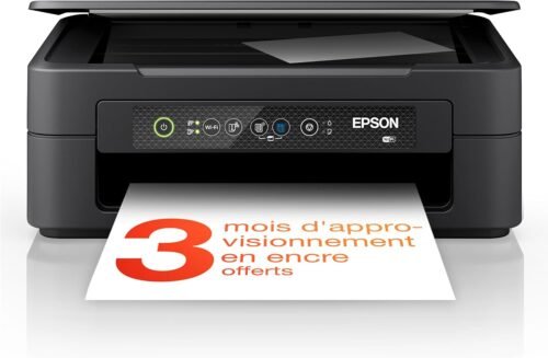 EPSON Expression Home XP-2200 | Imprimante 3-en-1 – Impression, Numérisation, Copie – WiFi Direct, Ultra-compacte, Cartouches séparées, Facile à configurer, Encres abordables
