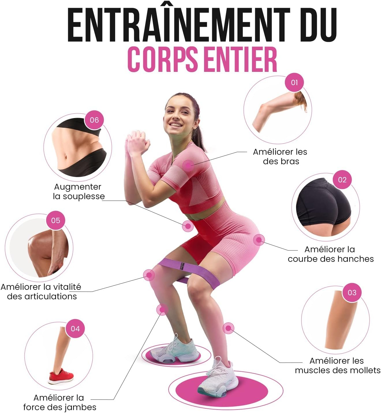 PORTENTUM Elastique Musculation – Image 4
