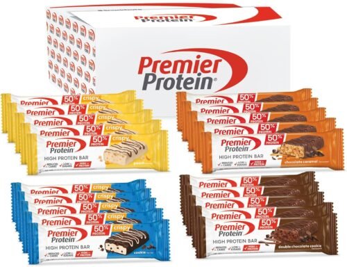 Premier Protein – High Protein Bar 50% – Multiflavourbox – 20x40g