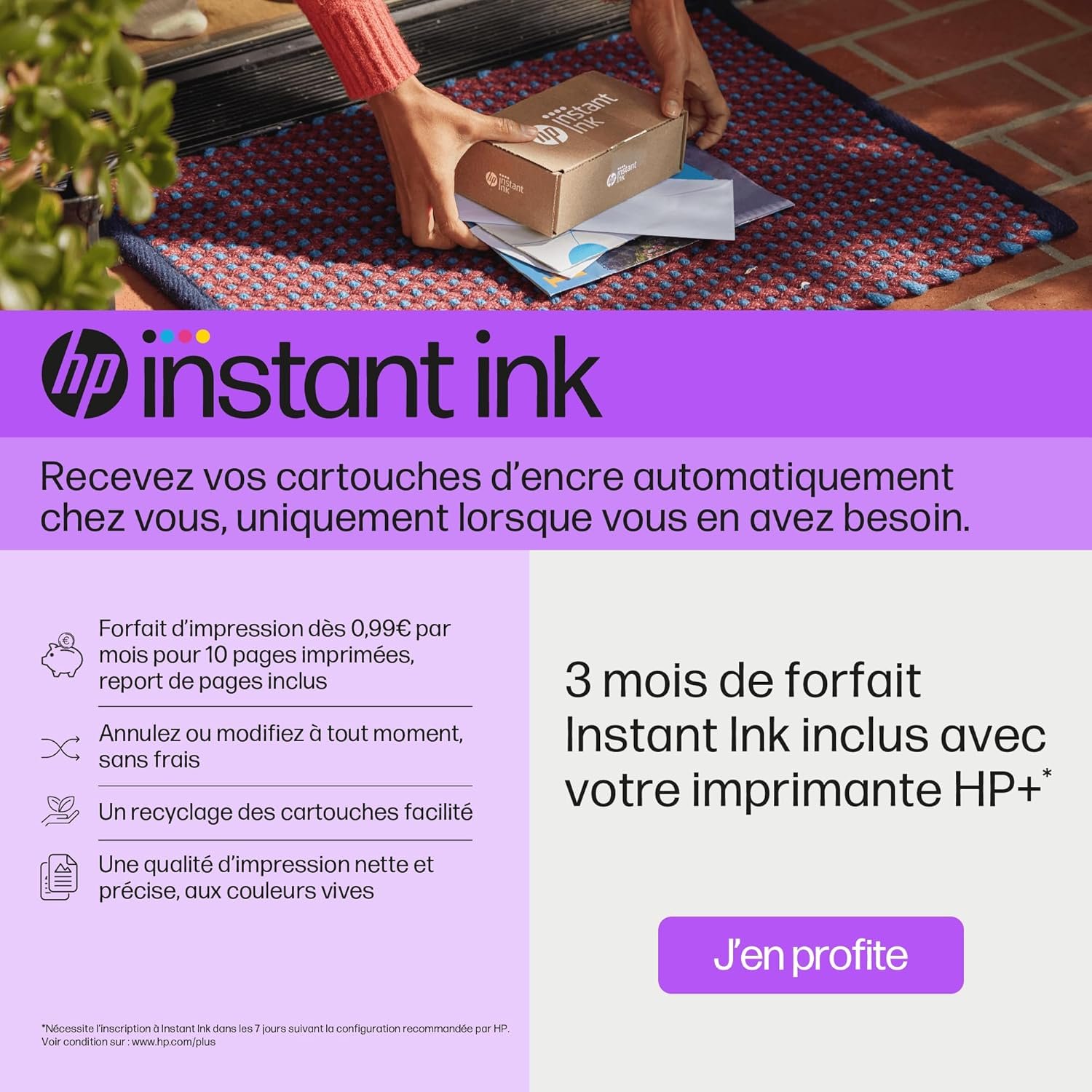 HP Envy 6420e Imprimante tout en un - Jet d'encre couleur – 6 mois d’Instant Ink inclus avec HP+ (Photocopie, Scan, Impression, Chargeur automatique de documents, Recto/Verso, Wifi) – Image 4