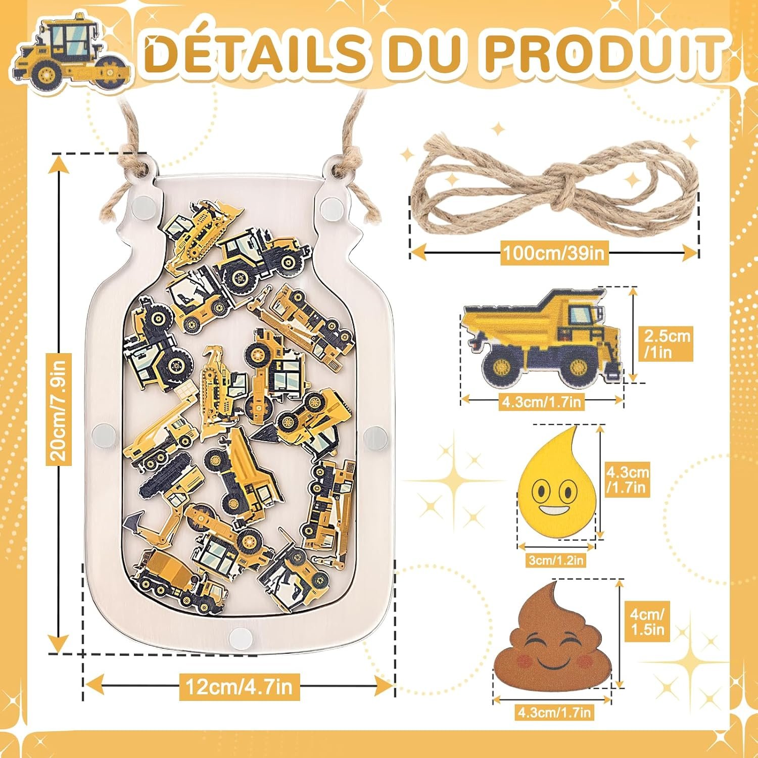 GADITIEK Tableau De Recompense pour Enfant, Apprentissage De La Propreté, Tableau Comportement pour Potty Training Garçons Filles Salles De Classe – Image 3