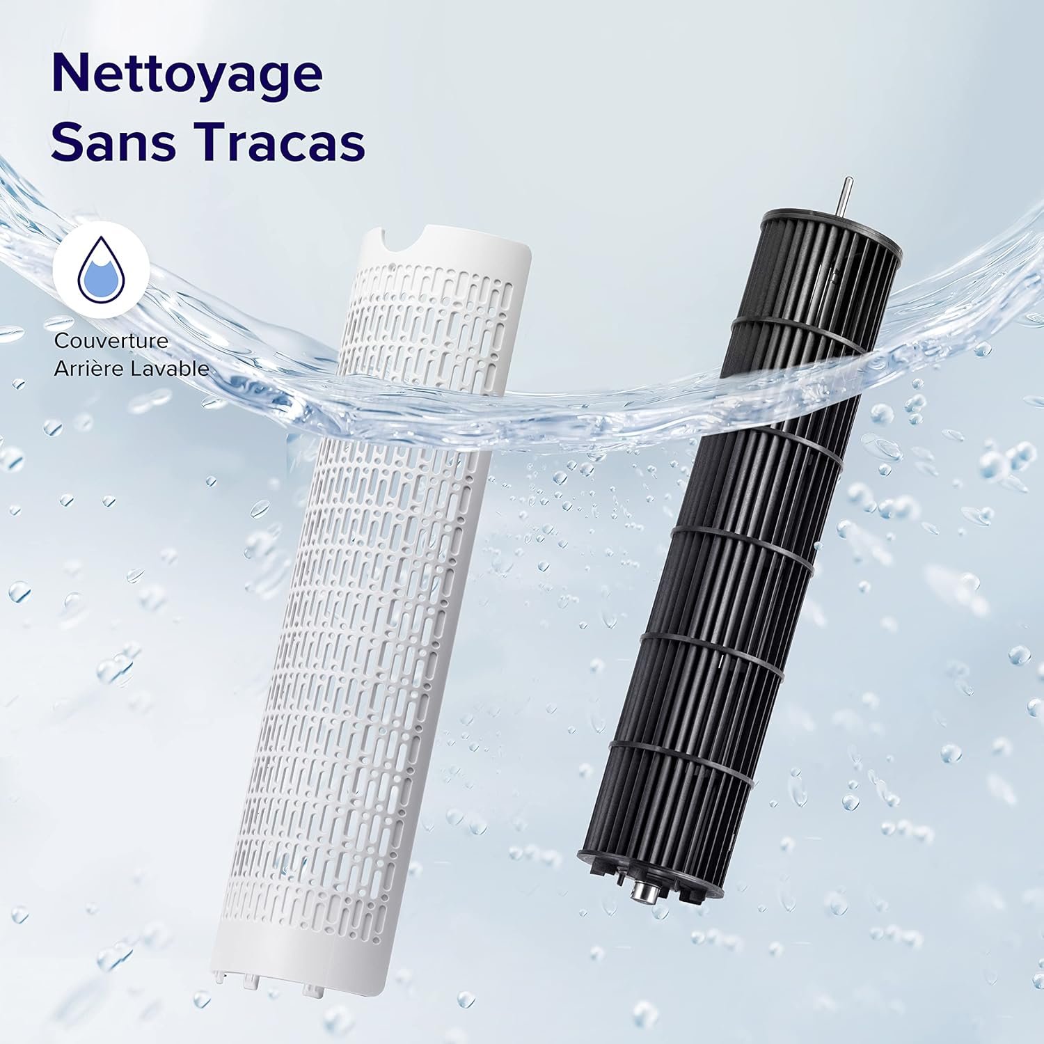 LEVOIT Ventilateur Colonne Silencieux 28dB, 5 Vitesses 4 Modes de Vent,Télécommande, Minuterie 12h, Oscillant à 90° avec 7m/s, 33W Économie, avec Mode Veille pour chambre – Image 7