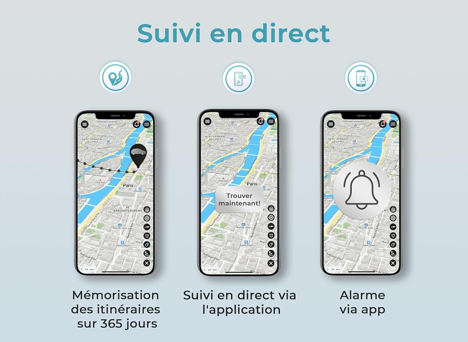 Salind 11 GPS-GPS Traceur pour Voitures, Motos et Bien Plus Encore - Aimant intégré : Fixation sécurisée - Longue durée de Vie de la Batterie - Traceur GPS avec Suivi en Temps réel – Image 2