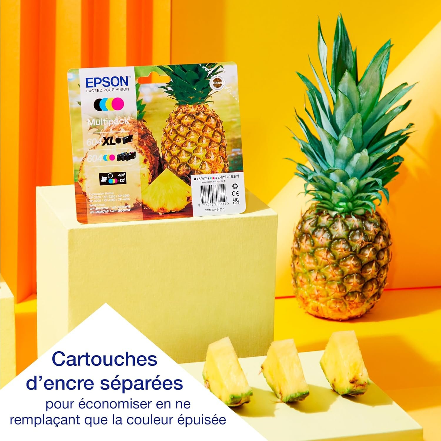 EPSON Expression Home XP-2200 | Imprimante 3-en-1 - Impression, Numérisation, Copie - WiFi Direct, Ultra-compacte, Cartouches séparées, Facile à configurer, Encres abordables – Image 11