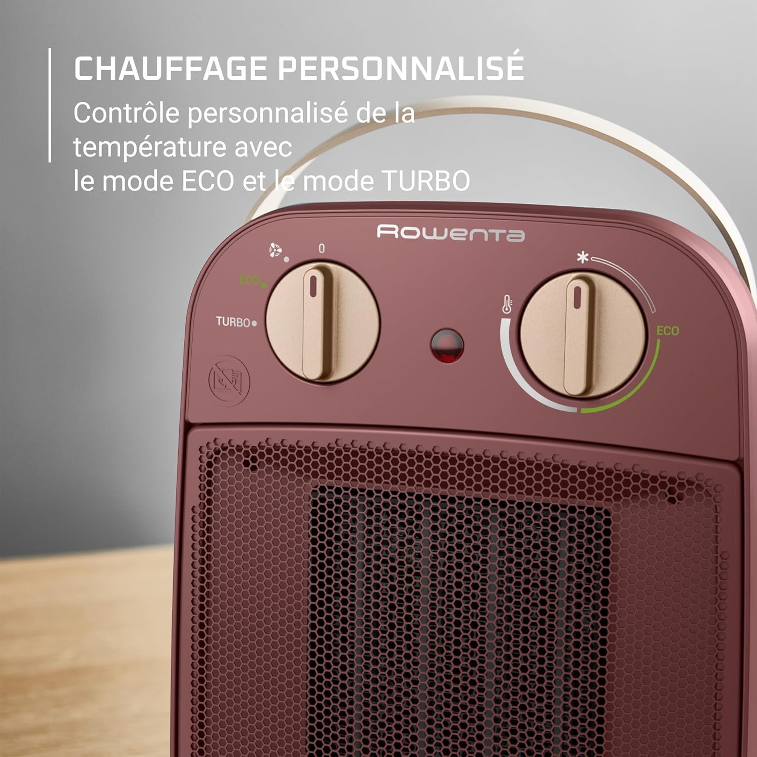 Rowenta My Nomad Heater, Chauffage puissant, Silencieux, Mode Éco, Facile à transporter, SO8231F0 – Image 4