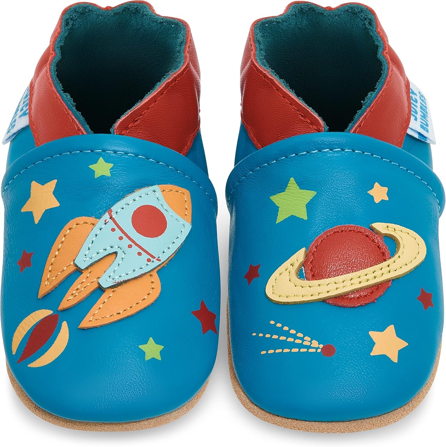 Juicy Bumbles Chaussons Cuir Souple Bébé Antidérapants Chausson Bebe Fille Chausson Cuir Bébé Garcon Chaussures Bébé Chaussons Bébé Premiers Pas